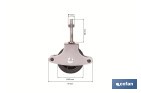 Tendedero de Ropa de 2 Poleas | Durabilidad y Funcionalidad en Acero Inoxidable 304 - Cofan